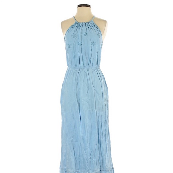 Old Navy Dresses & Skirts - Old Navy Robin’s Egg Blue Maxi Dress Small